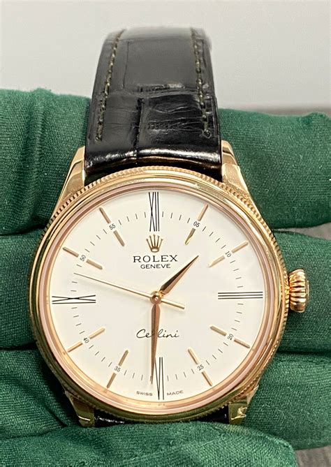 rolex cellini rose gold|rolex cellini gold price.